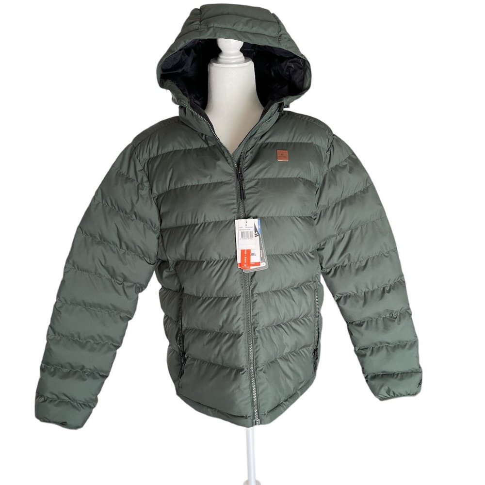 RIP CURL: Boy's Anti Series Elite Hooded Puffer Jacket: Size M: NWT